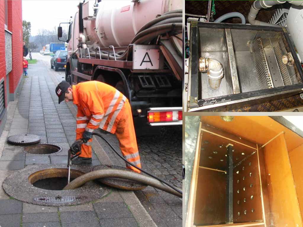 Grease traps cleaning service